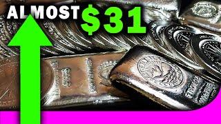 Silver SPIKES To Near $31! How Long Will It Last?