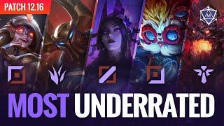 10 MOST UNDERRATED Champions in League of Legends Season 12!