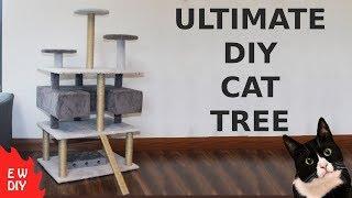 Ultimate DIY cat tree.