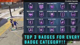 TOP 3 NBA 2K20 BADGES for every category AFTER PATCH 9!