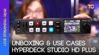 Unboxing the Hyperdeck Studio HD Plus and discussing my use-cases.