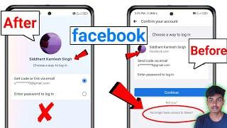 No longer have access to these facebook problem | hacked facebook account recovery