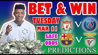 Football Prediction Today 11-03-2025 |  Betting tips Today | Mig predictions | Safe Investments