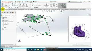 Solidworks basic model for beginners|| Solidworks|| Beginners|| DVS Mechanical Cad Tutorials||