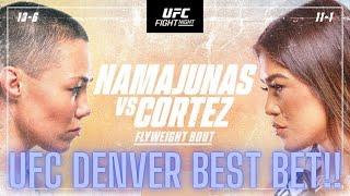 UFC Denver Best Bet | Rose Namajunas vs Tracy Cortez