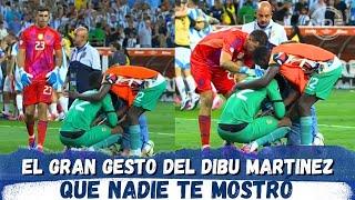 El gran gesto que tuvo el Dibu Martinez con Dominguez el arquero de Ecuador en la Copa America