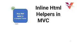 Inline HTML helpers in MVC 5 | HTML Helpers in MVC 5 | MVC tutorial for beginners in .net c#