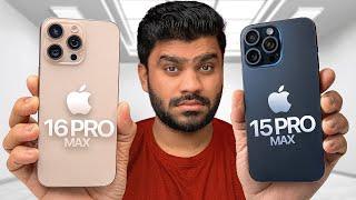 iPhone 15 Pro Max vs iPhone 16 Pro Max - Extremly Detailed Comparison