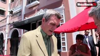 Neil Flynn signs autographs at Patricia Heaton Star Ceremony in Hollywood