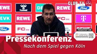 Die PK mit Gerhard Struber & Miroslav Klose | 1. FC Köln - 1. FC Nürnberg 3:1