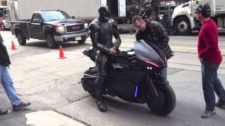 RoboCop ( 2012 ) Toronto Filming - See the motorcycle!