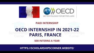#InternationalInternship #Scholarship OECD PARIS PAID INTERNSHIP