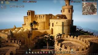 Black Desert Explorer - Замок Валенсии(Valencia castle). No commentary