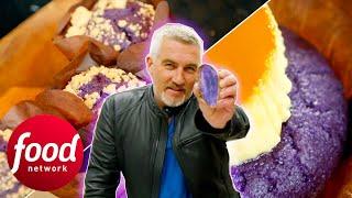 Paul Hollywood Tries Filipino UBE Cupcake & Desserts | Paul Hollywood: City Bakes