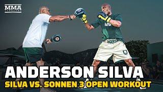 Anderson Silva Open Workout Ahead Of Chael Sonnen Boxing Match | MMA Fighting