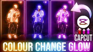 Colour Change Glow In Capcut | Glow Editing Tutorial In CapCut| FF Glow Edit