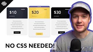 Create Stylish Pricing Tables in Squarespace