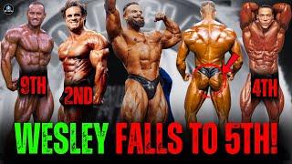 Arnold Classic 2025 - Classic Physique Complete Lineup Results (9 Contestants)