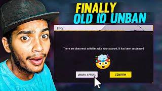 OLD ID UNBAN APPEAL FEATURE - FREE FIRE 