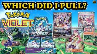 HUGE Pokemon Scarlet EX and Violet EX 3 Booster Box Pokemon Card Opening and Unboxing! 【開封動画】