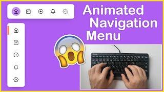 ASMR Programming - Animated Navigation Menu & Tab Bar - No Talking