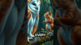 The Wise Owl | Educational Story for Kids #kids #shorts #learning #lifelessons #facts #animation