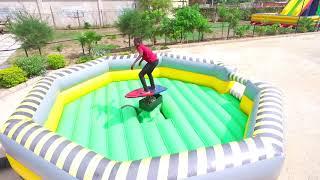 Inflatable Mechanical Surfboard | Wild Rides Party Rentals