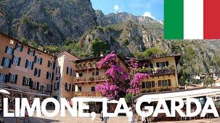 Limone, La Garda, Italy, Walking Tour, 2024, 4K