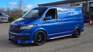 vw transporter t6.1 panel van modified