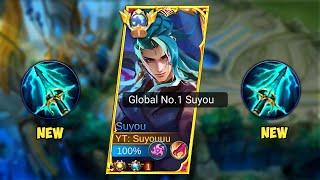 INTENSE MATCH!! TOP 1 GLOBAL SUYOU BEST BUILD & EMBLEM 2024 EASY GET WINSTREAK SOLO RANKED - MLBB