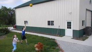 It was so Windy, We Played Catch with Ourselves