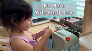 Holder and Card Organizer for Yoto Player and Yoto Mini