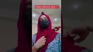 hijab style with neck covered   #short #hijabtutorial #hijab #hijabstyle