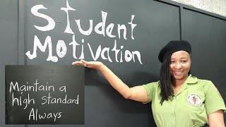 PEP Student Motivation 35: Maintain a High Standard Always. Primary Exit Profile Exam Preparation