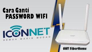 Cara ganti password wifi iconnet, dengan Ont fiberhome! Wifi PLN
