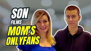 Son of adult star admits he films her Onlyfans content for her