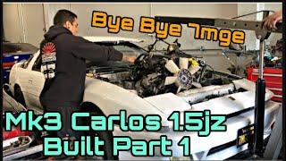 Mk3 Carlos 1.5jz Build part 1