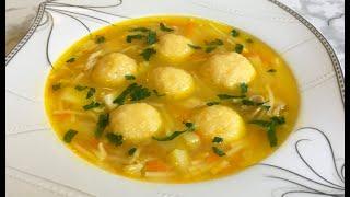 Невероятно Вкусный Суп с Сырными Шариками Настоящий Восторг!!! / Куриный Суп / Chicken Soup