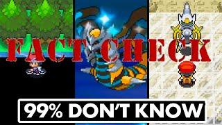 RuffledRowlit is WRONG!  Fact checking "99.5% OF PLAYERS DON'T KNOW THIS ABOUT POKEMON PLATINUM"