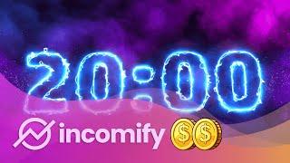 20 Minute Electric Storm Countdown | Visit INCOMIFY