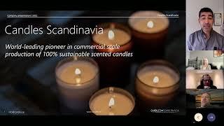 Candles Scandinavia Bolagspresentation - VD Viktor Garmiani 20221020 - Safe Return Asset Management