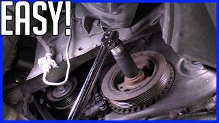 How to Turn Over an Engine by Hand | Bar Over an Engine