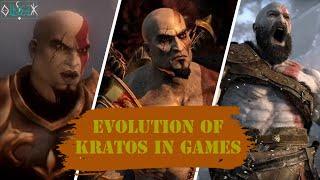 Evolution of Kratos in Games (2005-2021)