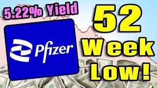 Pfizer Stock is at a 52 Week Low! | Pfizer (PFE) Stock Analysis! |