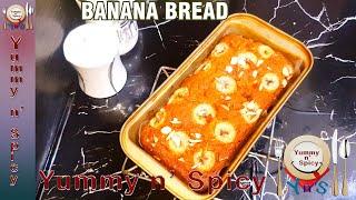 banana bread #cake #baking by yummy n spicy #muffins #baking at home #teacake #kidsrecipe