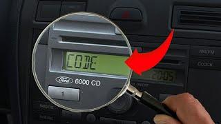 Ford Fiesta 6000 CD Radio Code — How to get