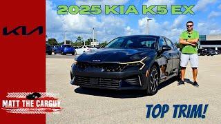 Is the NEW and REDESIGNED 2025 Kia K5 EX better than Honda Accord? Review and test Drive.