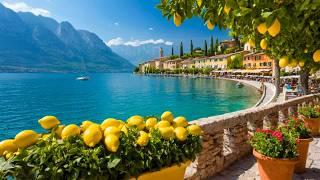 Relax Walking Tour of Lake Garda: The Alpine Jewel of Italy | 4K HDR