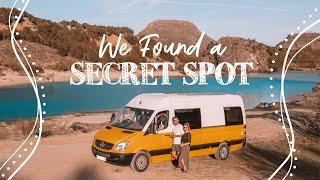 We Can't Believe THIS Is Spain! | Secret Lakes in the Desert | Van Life Europe