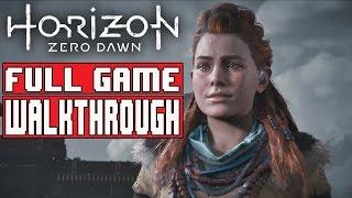 HORIZON ZERO DAWN Full Game Walkthrough - No Commentary (Horizon Zero Dawn Full Gameplay)